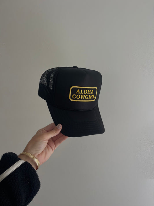 Aloha Cowgirl Trucker Hat