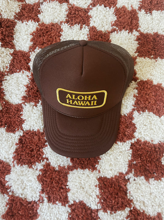 Aloha Hawaii Trucker Hat