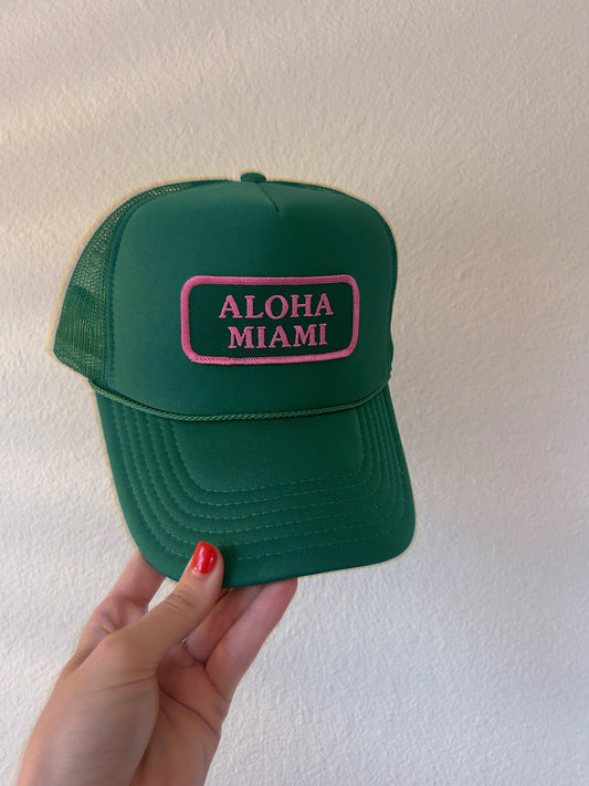 Aloha Miami Trucker Hat
