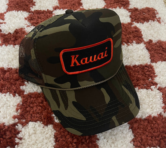 Kauai Camo Trucker